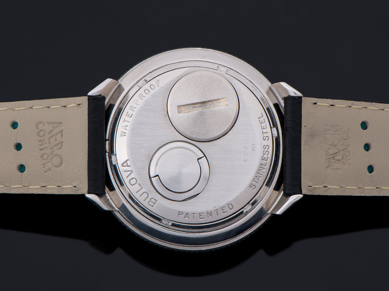 Bulova Accutron Astronaut Watch Stainless Steel Case Back