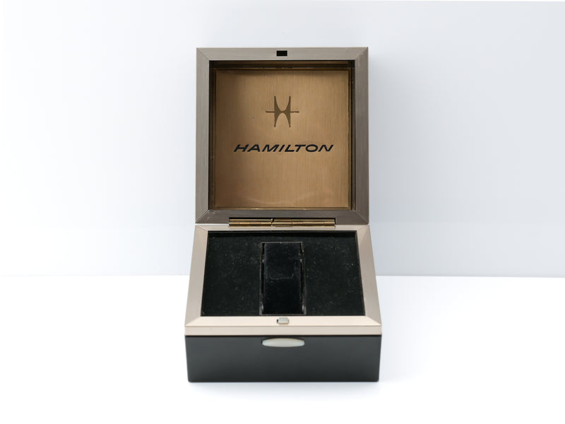 Hamilton Calendar Watch Box Circa Late 60s Early 70s