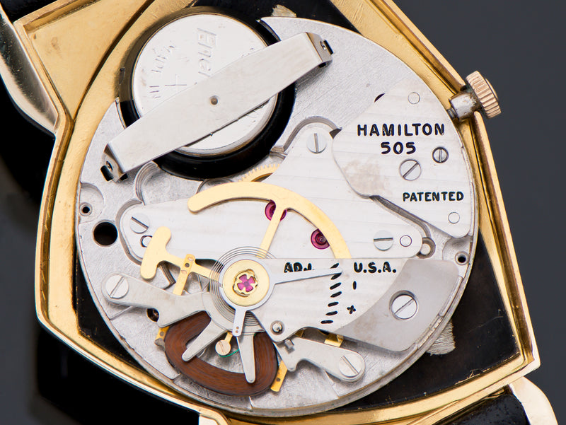 Hamilton Electric Pacer 14K Gold (Ventura II) 505 Electric Watch Movement