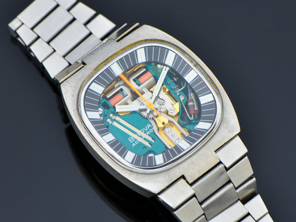 Bulova Watch Accutron Spaceview Double Cushion 