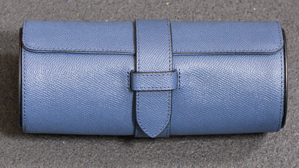 Coach Blue Leather Watch Roll
