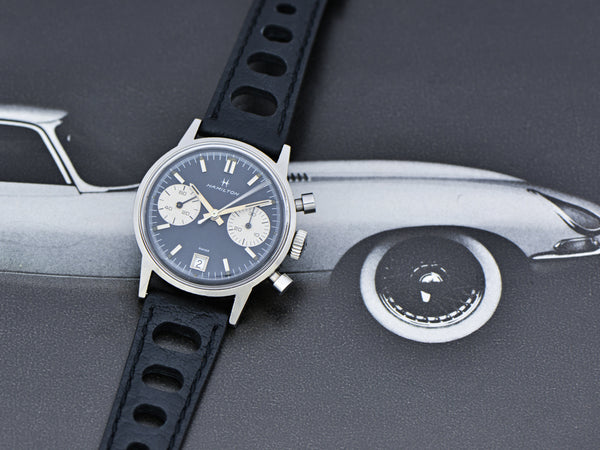 Hamilton Watch | Chronograph Reverse Panda Valjoux 7732 | Unwind
