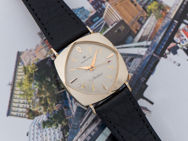 Vintage hamilton deals electric watch