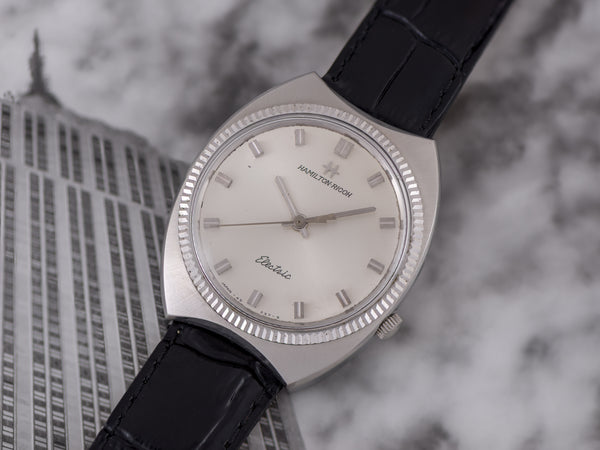 Hamilton-Ricoh 555E Stainless Steel Watch | Unwind In Time