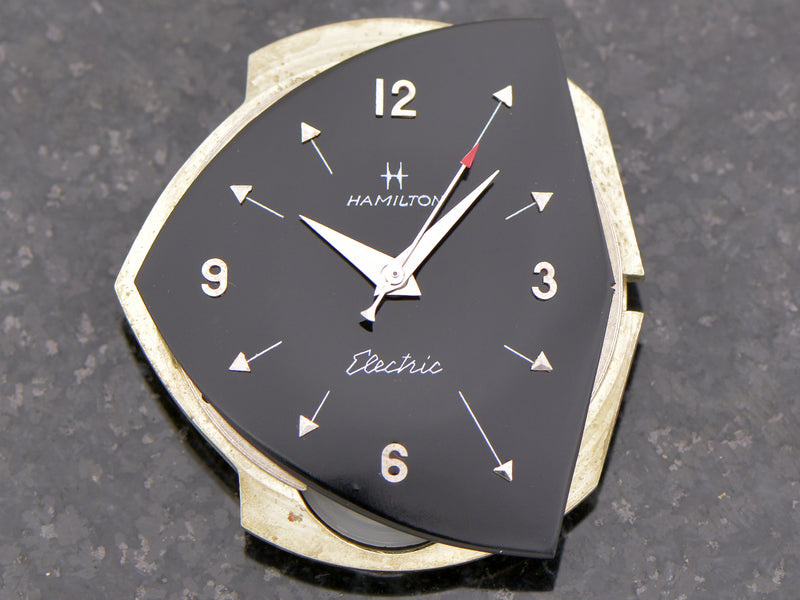 Hamilton Electric Custom Rhodium Black Pacer Ventage Watch dial