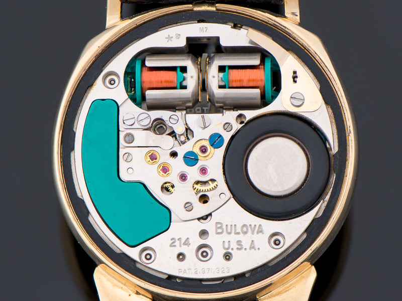 Bulova Accutron Alpha Spaceview 214 Tuning Fork Watch Movement