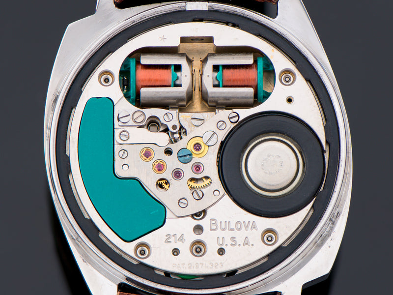 Bulova Accutron "Floppy Football" 214 Tuning Fork Watch Movement