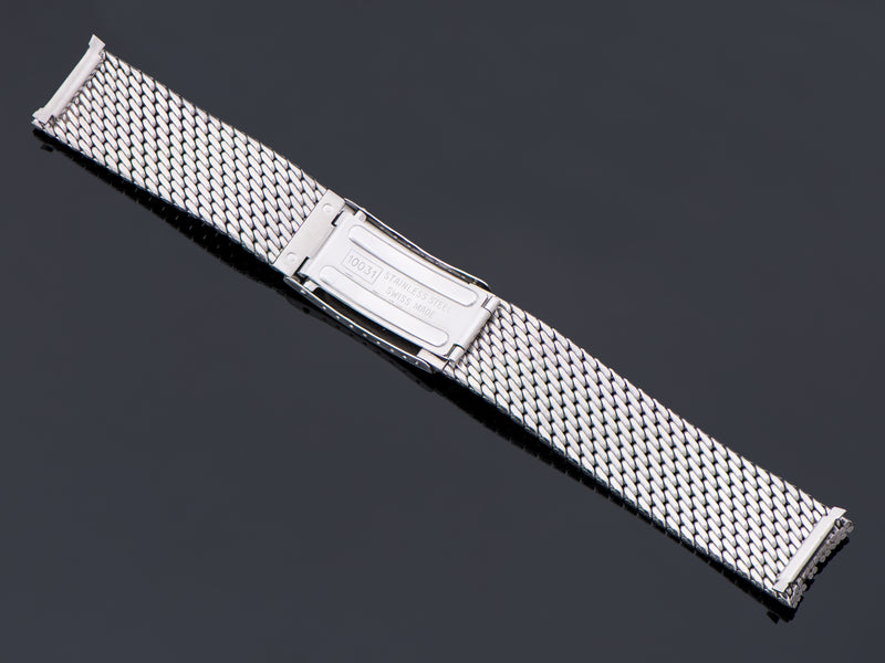 Bulova-Accutron-Steel-Mesh-Watch-Bracelet BackBulova Accutron Steel Mesh Watch Bracelet Back