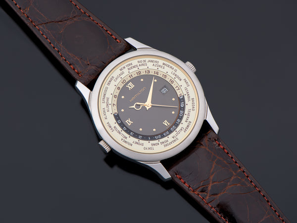 Hamilton 8984 World Time Quartz Watch