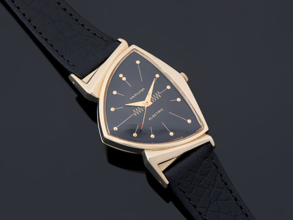 Hamilton Electric 14K Gold GE Pacer Breakthru '60 Watch (Ventura II)