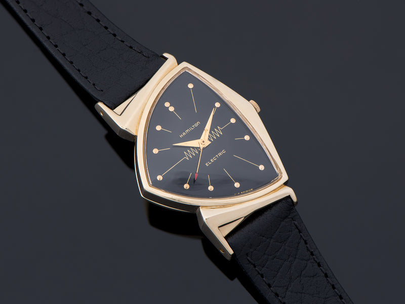 Hamilton Electric 14K Gold GE Pacer Breakthru '60 Watch (Ventura II)