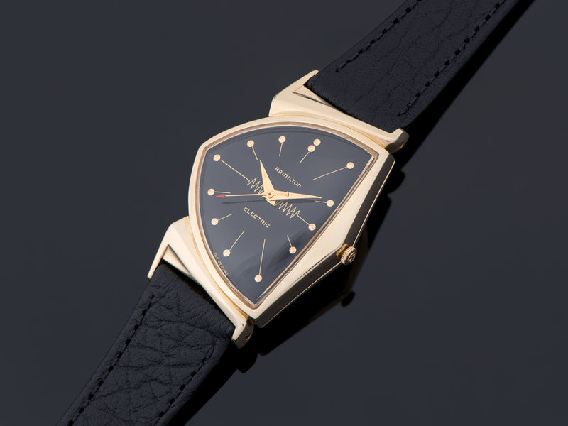 Hamilton Electric 14K Gold GE Pacer Breakthru '60 Watch (Ventura II)