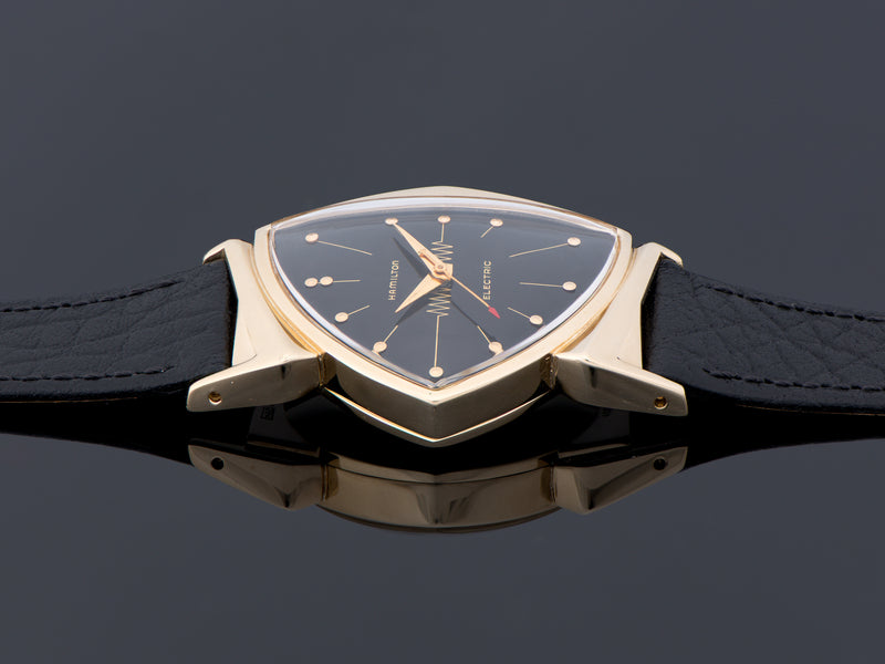 Hamilton Electric 14K Gold GE Pacer Breakthru '60 Watch (Ventura II)