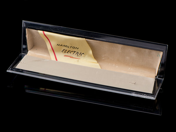 Hamilton Electric Gray Atomic Logo First Release Watch Box