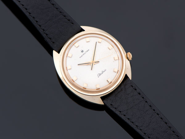Hamilton Electric Nautilus 202 Watch 14K Yellow Gold