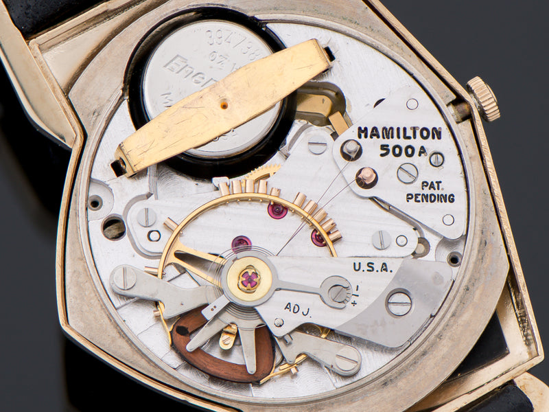 Hamilton Electric Pacer GE Breakthru '60 14K Gold (Ventura II) 500A Electric Watch Movement