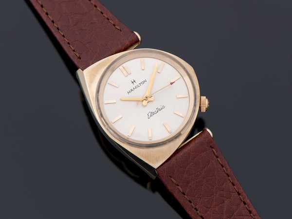 Hamilton Electric Savitar II Watch Yellow Gold Filled