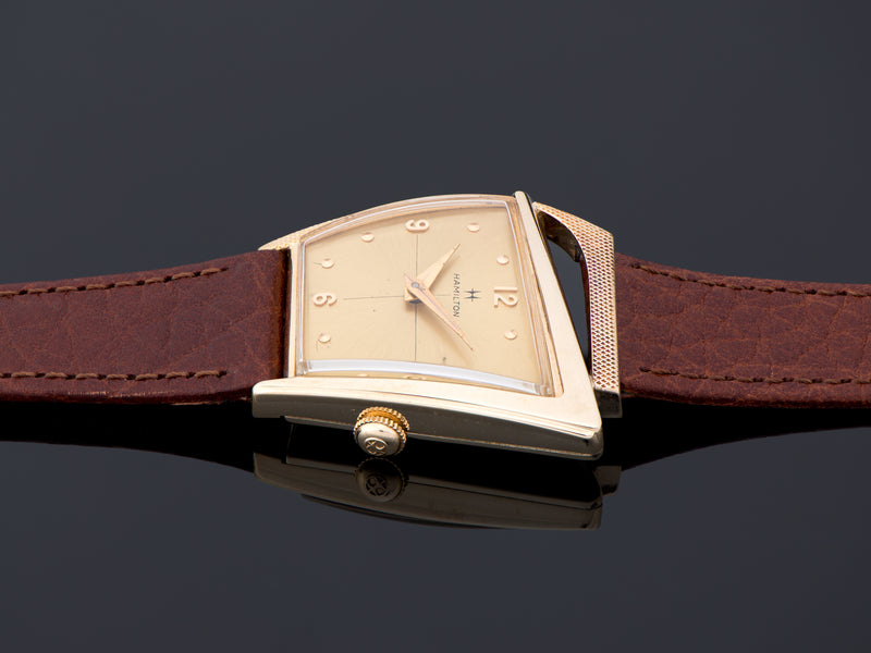 Hamilton Flight II Asymmetric Watch Champagne Dial