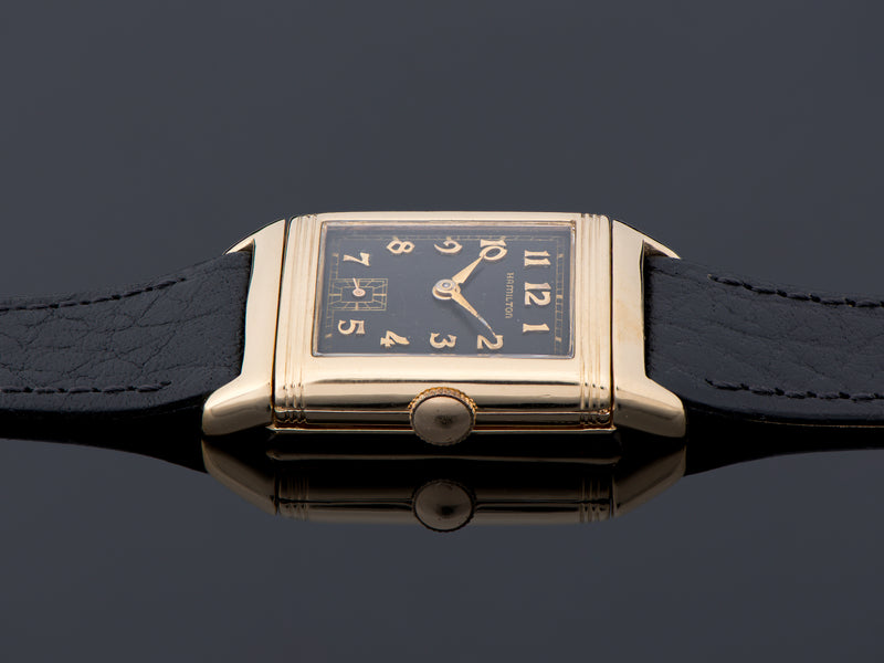 Hamilton Otis "Reverso" Original Black Dial Watch