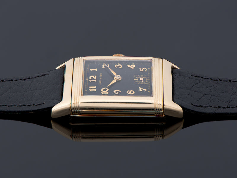 Hamilton Otis "Reverso" Original Black Dial Watch