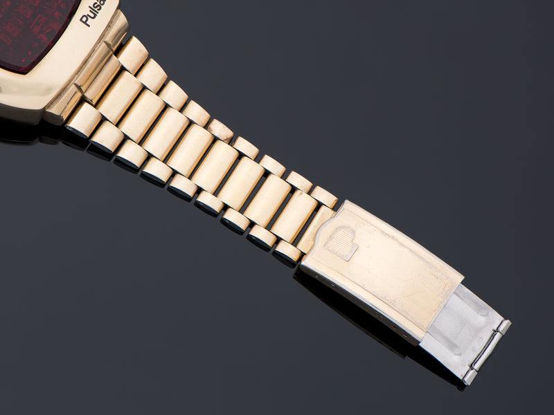 Hamilton Pulsar P2 Time LED Watch Original Bracelet