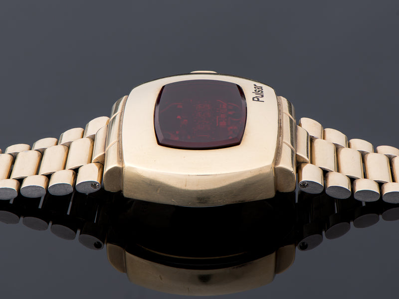 Times Led Watch Hamilton Pulsar P2 Time LED Watch & Original Bracelet