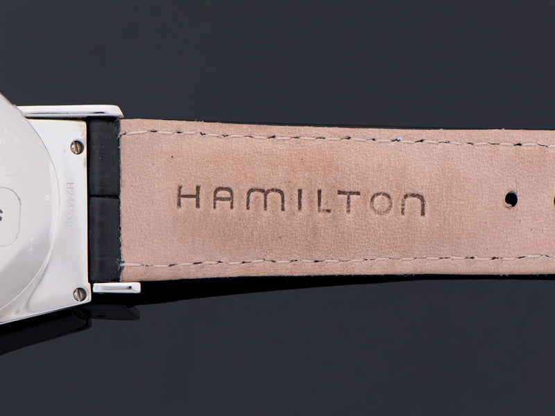 Hamilton Ventura Reissue Limited 50th Anniversary Edition Watch Stainless Steel H244510 #0876/1957 Original Hamilton Signed Strap