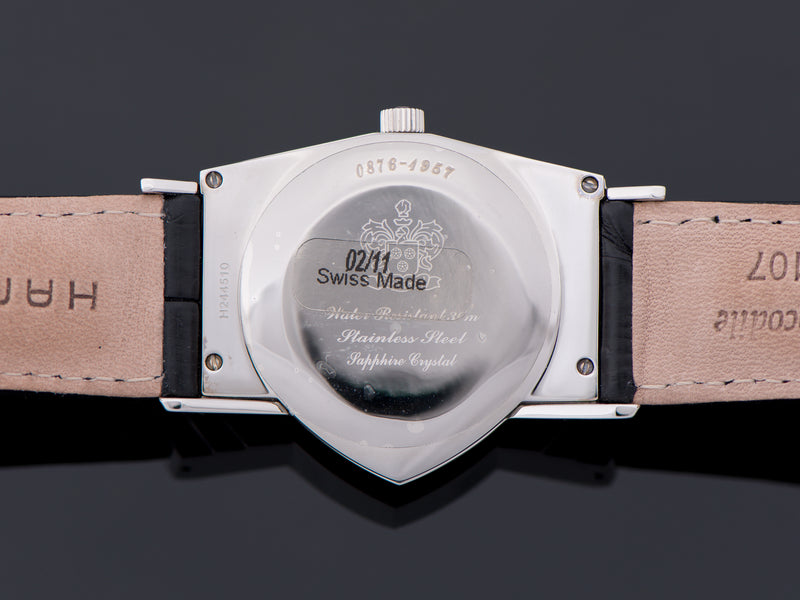 Hamilton Ventura Reissue Limited 50th Anniversary Edition Watch Stainless Steel H244510 #0876/1957 Case Back