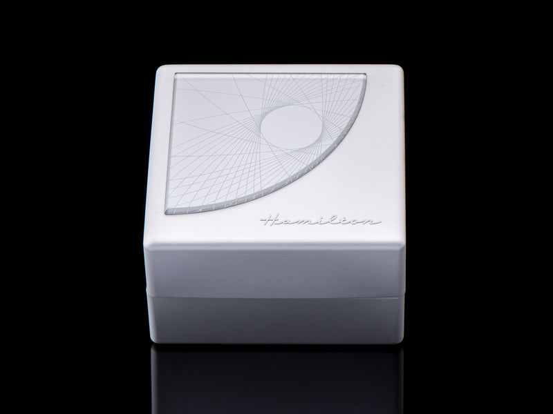 Hamilton Ventura Reissue Limited 50th Anniversary Edition Watch Stainless Steel H244510 #0876/1957 Original Inner Box