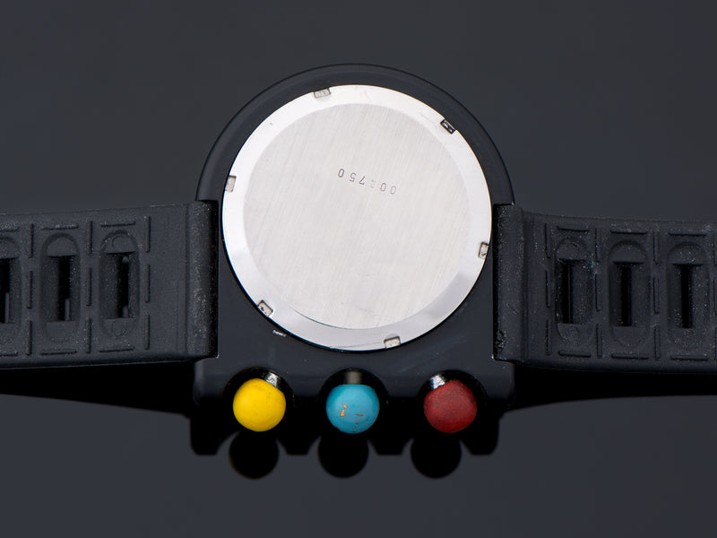 LIP Mach 2000 Dark Master Chronograph Roger Tallon Designed Watch Case Back