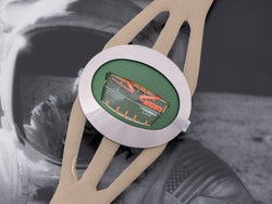 Spaceman Automatic Asymmetric Tressa Lux Watch with Original Strap