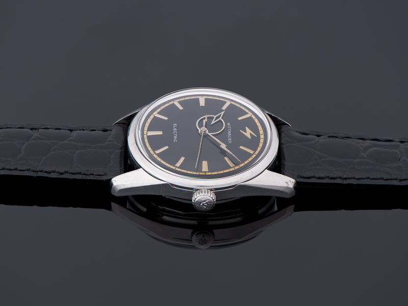 Wittnauer Electro-Chron 4750 Black Dial Watch