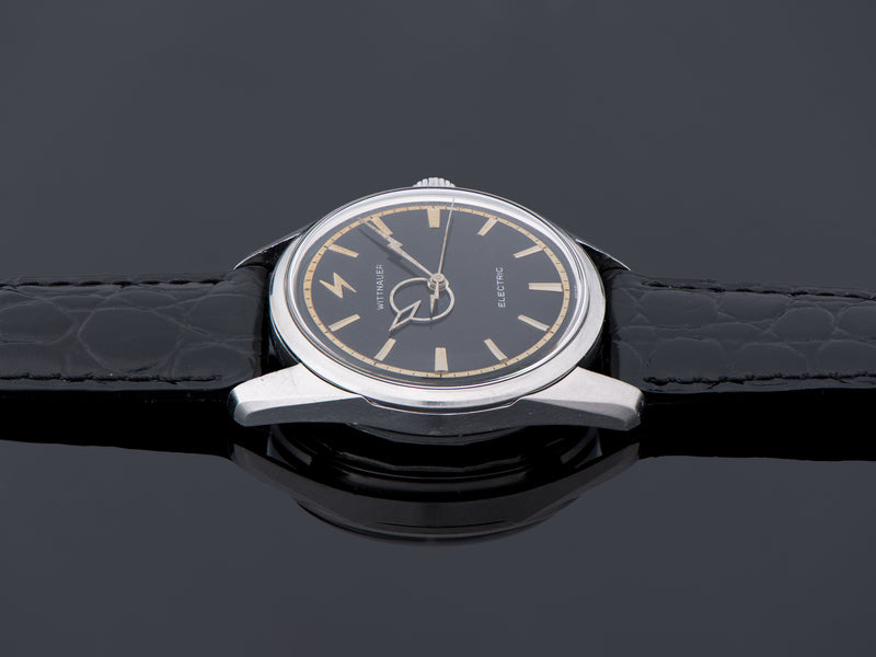 Wittnauer Electro-Chron 4750 Black Dial Watch