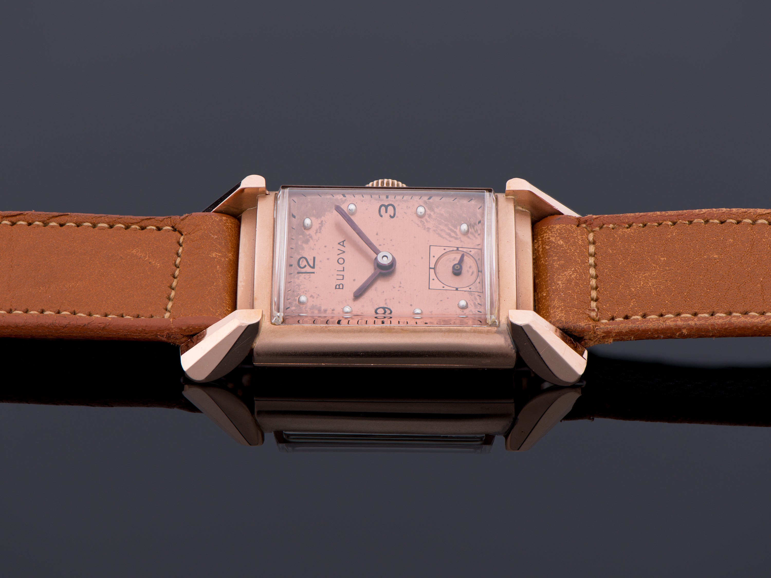 Bulova 14K Rose Gold Ambassador Watch