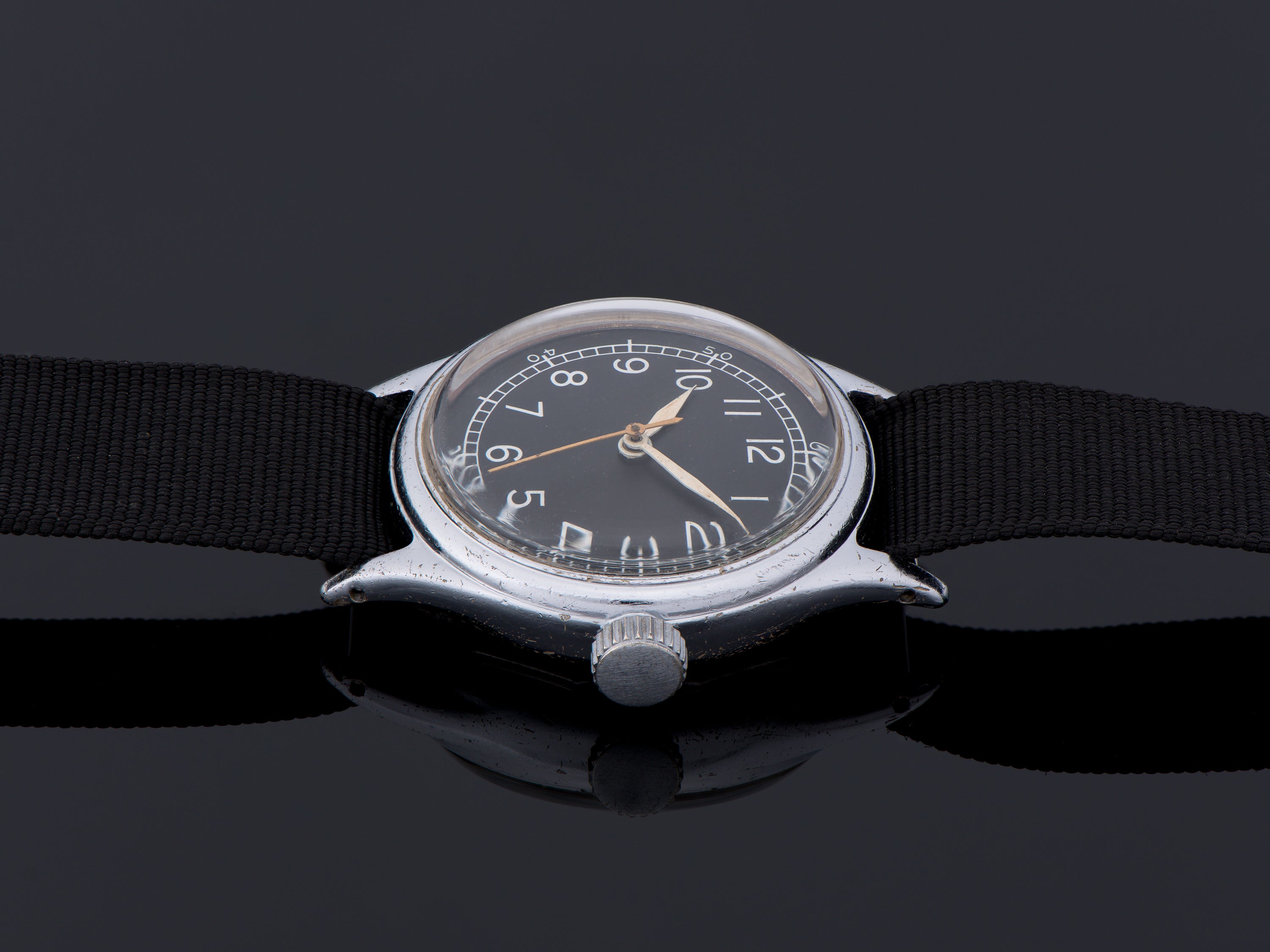 Bulova A 11 Air Force World War II Military Hacking Watch