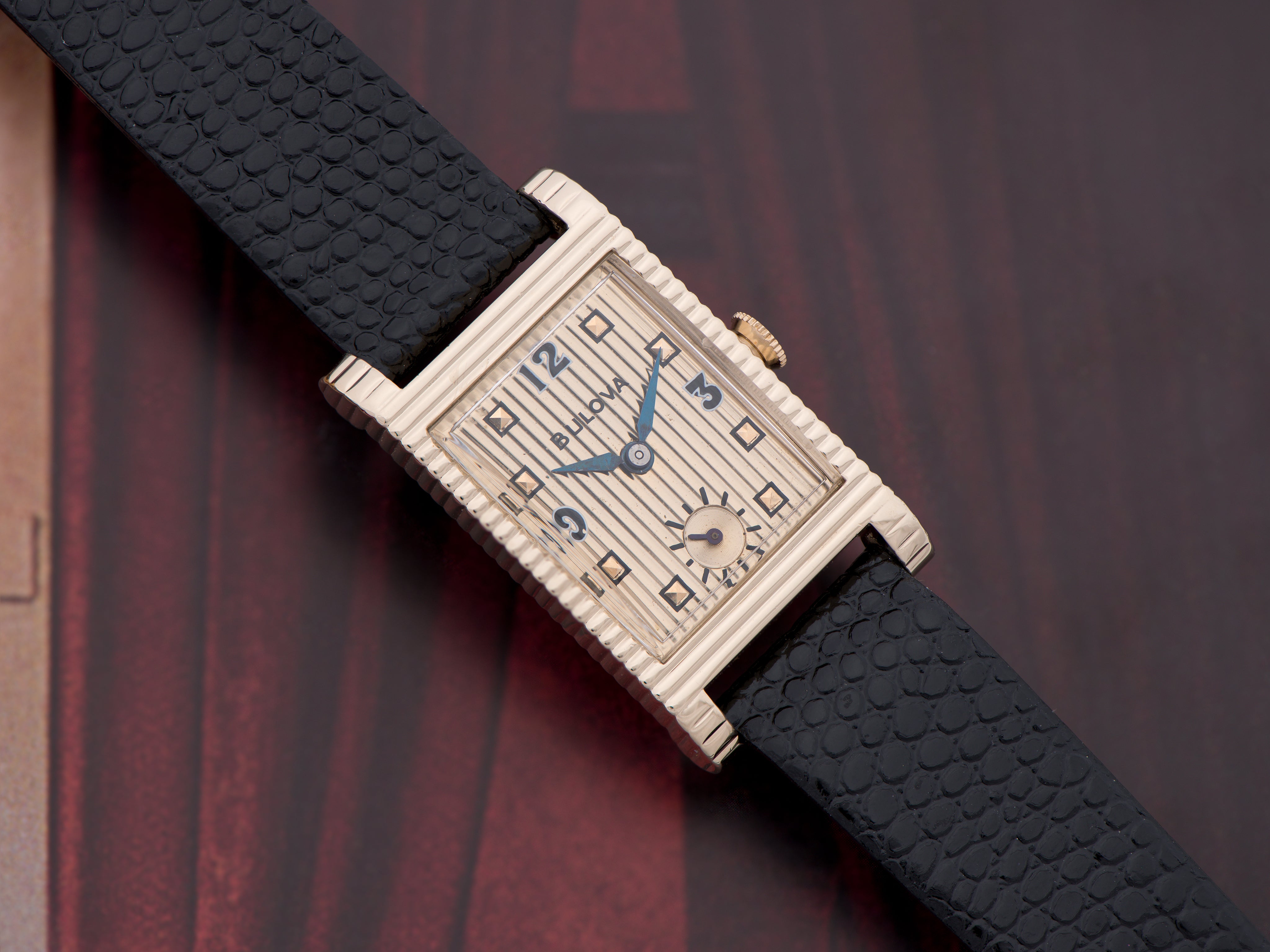 OH済! 1949年製 「BULOVA ACADEMY AWARD W」 21石 Cal.7AK 