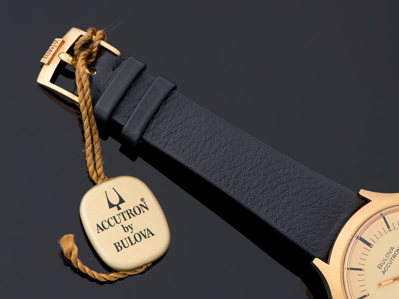 Bulova Accutron 2182G Original Signed Watch Buckle