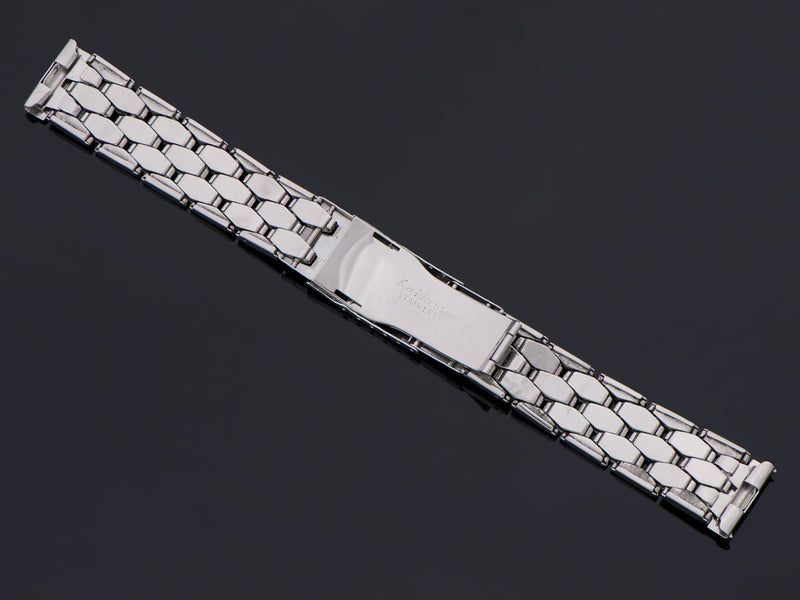 Bulova Accutron Astronaut Coffin Link Steel Watch Bracelet