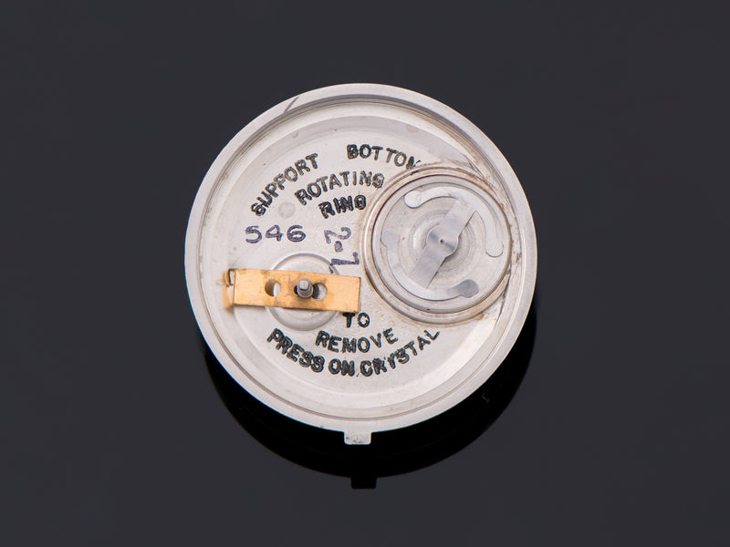 Bulova Accutron Astronaut Stainless Steel Inner Watch Case Back