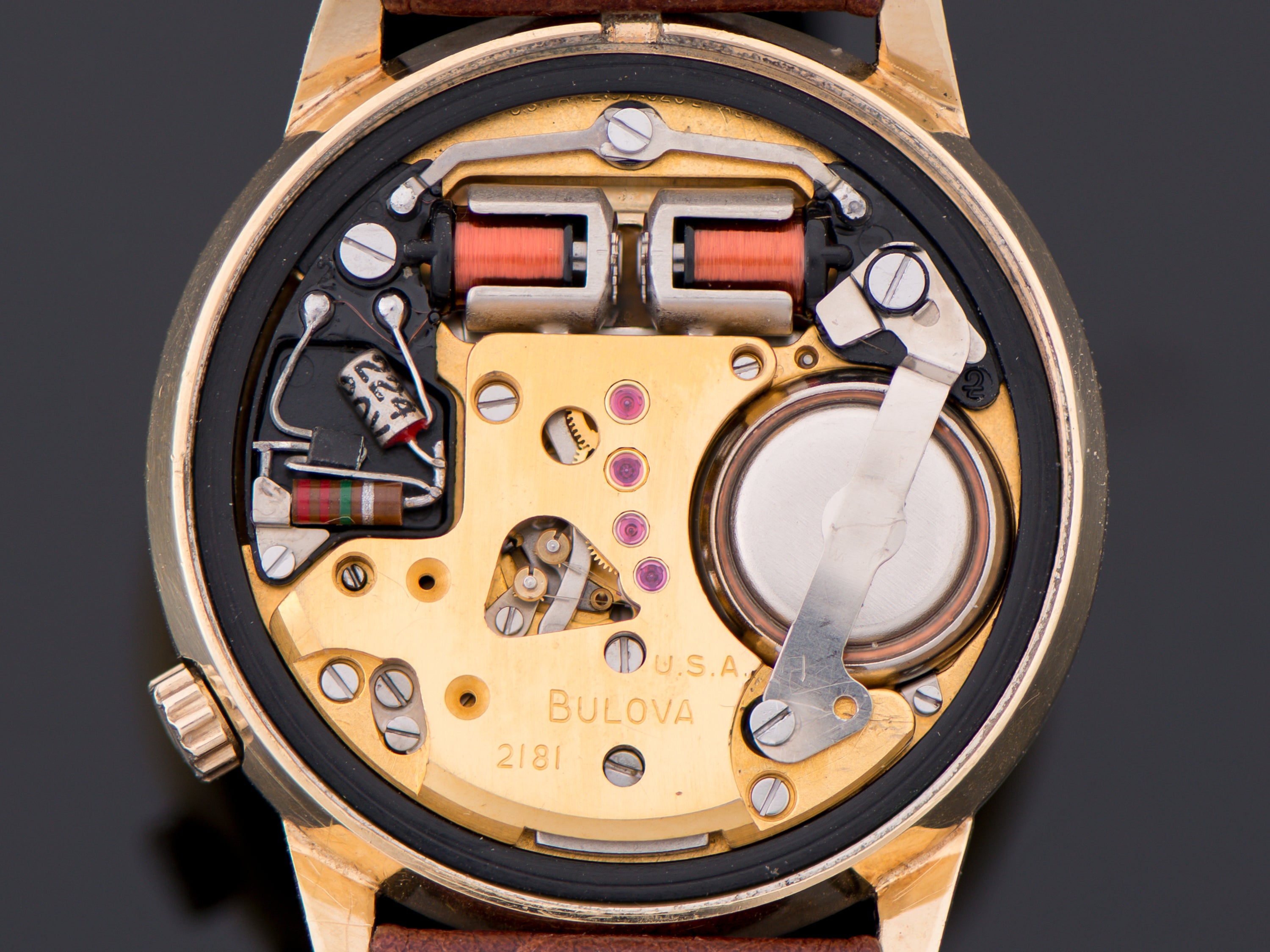 Roue Cliquet Pour Mouvement Bulova Accutron 2181-2182 - Pièce D'occasion