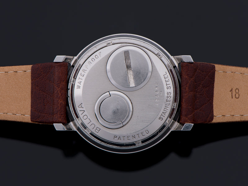 Bulova Accutron Spaceview Stainless Steel Watch Case Back