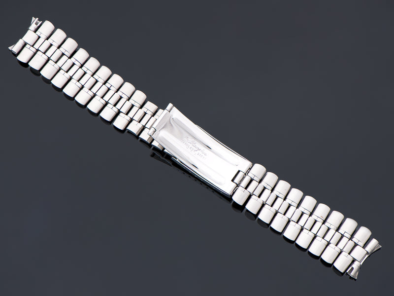 Bulova Accutron Tapered Stainless Steel Astronaut Bullet Original Watch Bracelet Back
