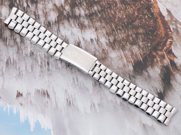 Bulova Accutron Tapered Stainless Steel Astronaut Bullet Original Watch Bracelet