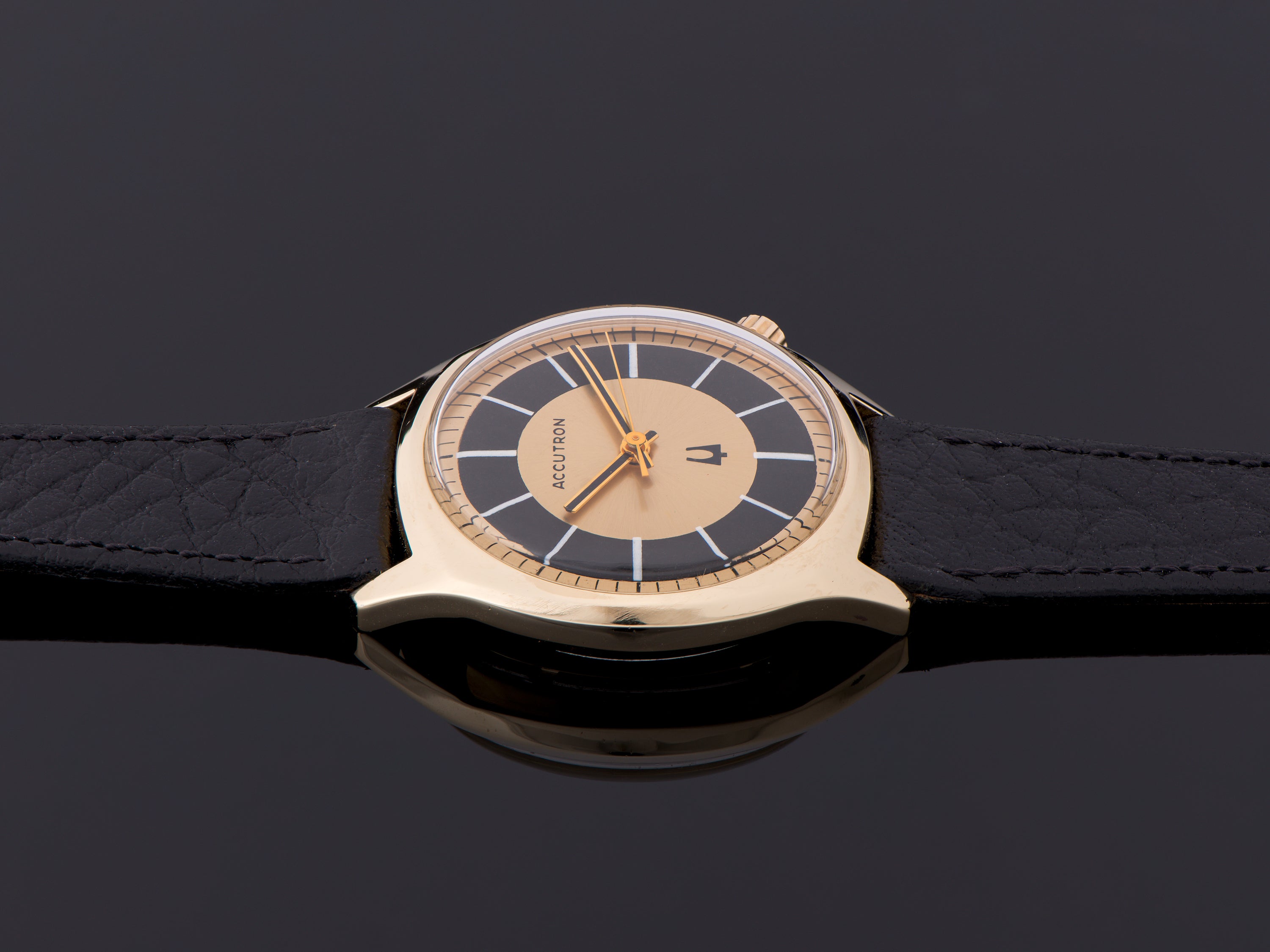 Bulova Accutron Tuxedo Dial 2180 Watch