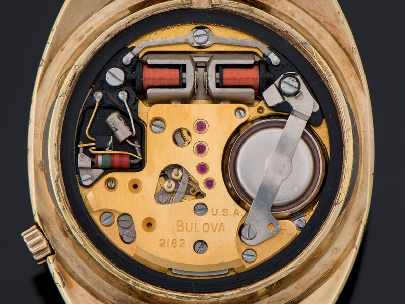 Bulova Accutron Woody 2182 Tuning Fork Watch Movement