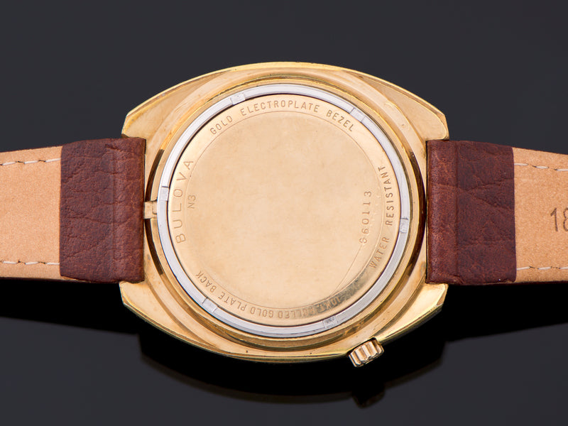 Bulova Accutron Woody 2182 Watch Case Back