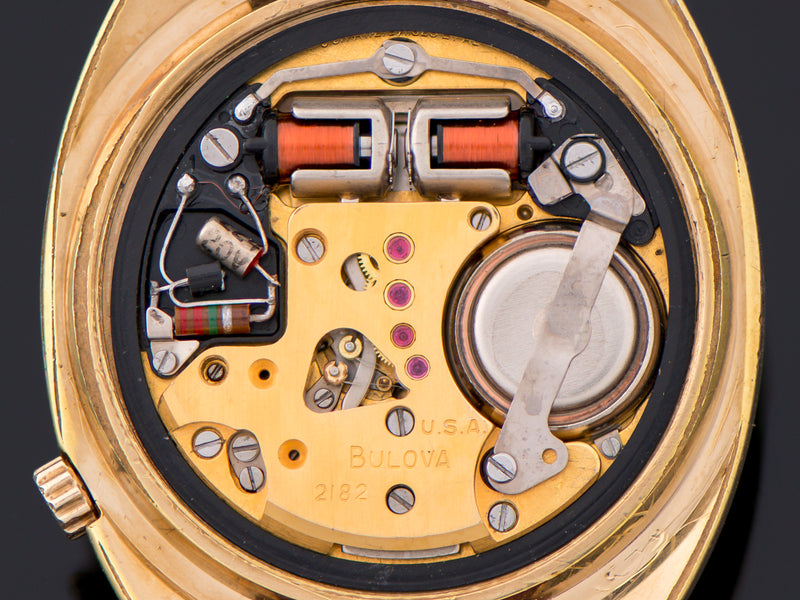 Bulova Accutron Woody 2182 Tuning Fork Watch Movement