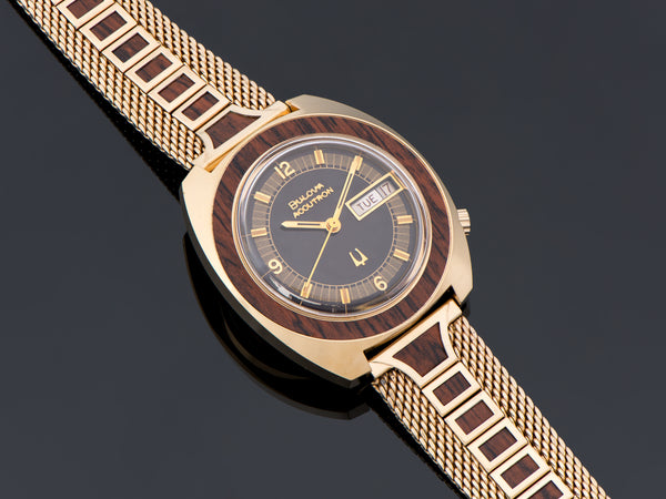 Bulova Accutron Woody 2182 Watch With Original Bracelet