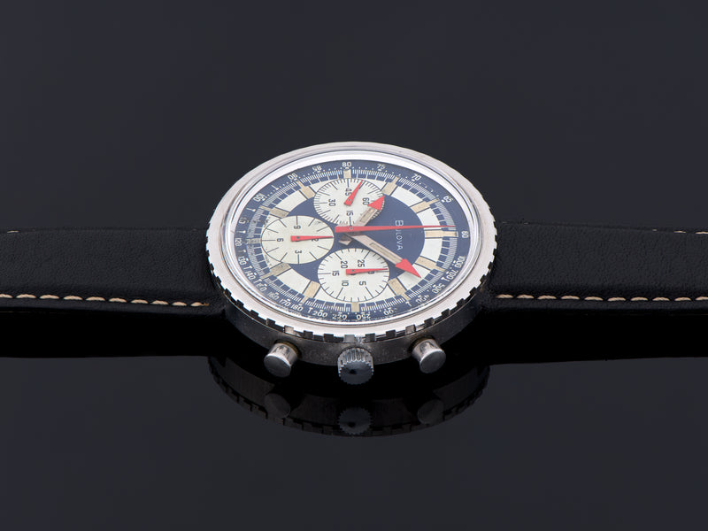 Bulova Chronograph C Stars and Stripes Valjoux 7736 Watch