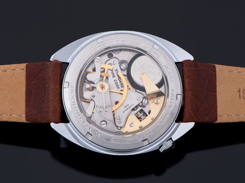 Buren Electric 130E By Hamilton Clearview Watch Case Back